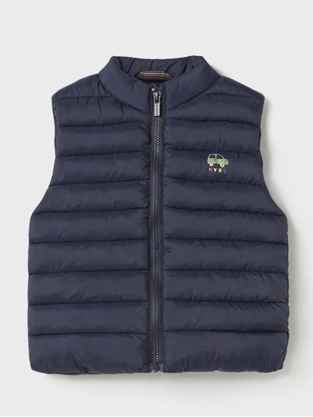 Mayoral Navy Blue Puffer Vest | Baby Size 6 Months